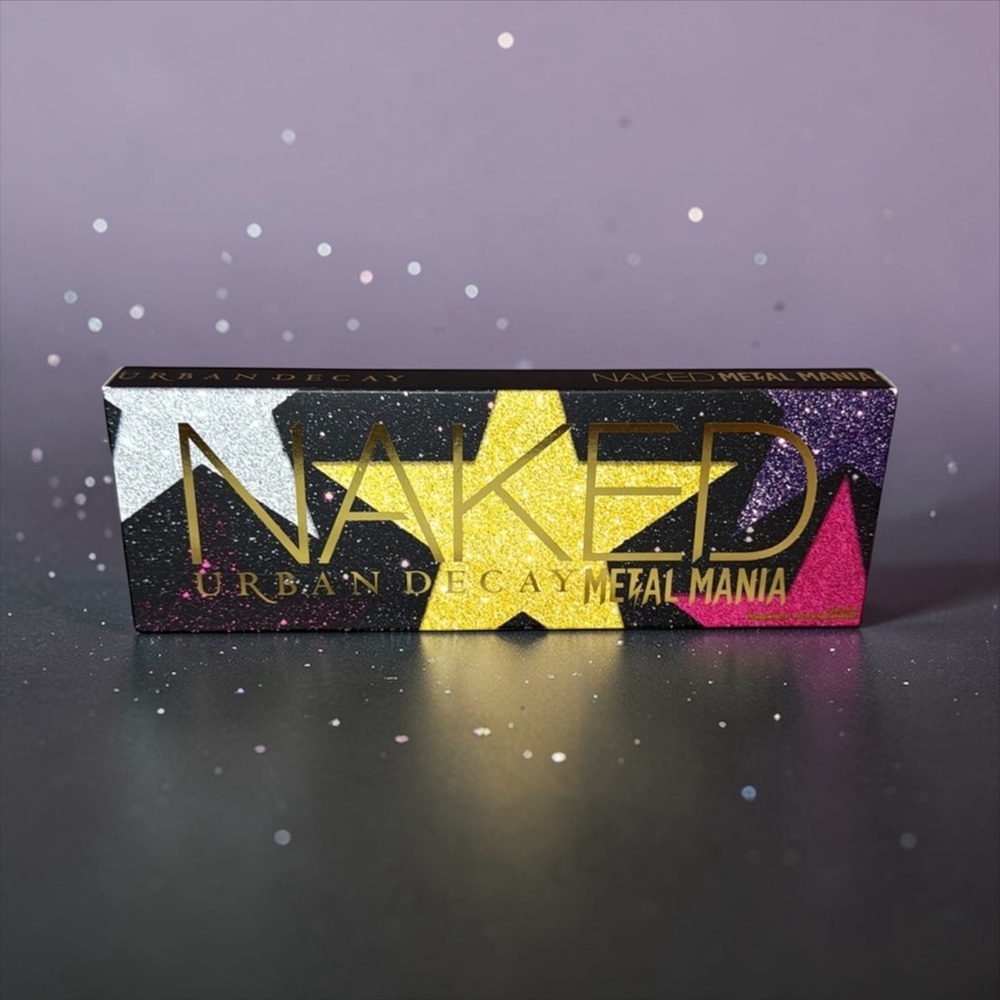 🖤💜🩶URBAN DECAY🖤🩶💜Naked Metal Mania Metallic Eyeshadow Palette
DISCONTINUED/NIB